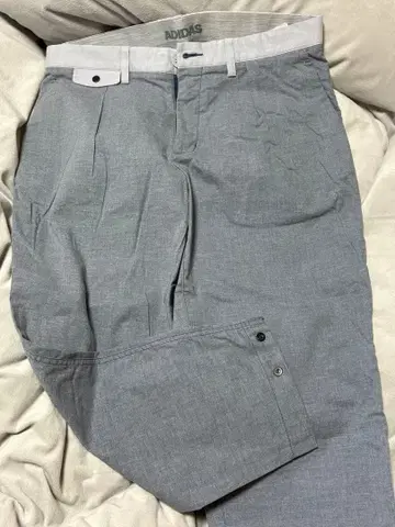 ADIDAS 그레이 골프 팬츠 7부