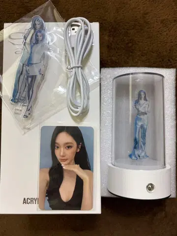 aespa SYNK:aeXIS LINE 아크릴 무드 램프 닝닝