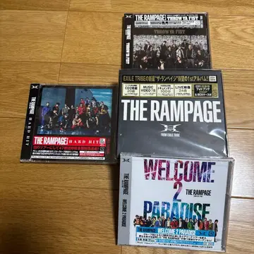 [ 미개봉 ] THE RAMPAGE CD&DVD 4장 샘플반