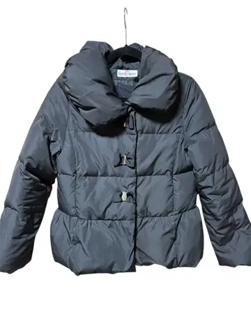 새상품급 GALLERY VISCONTI 다운 자켓 블랙 블랙 블랙