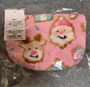 러브리 바이 페이러 크리스마스 쿠키즈 보트형 파우치S 페일 핑크