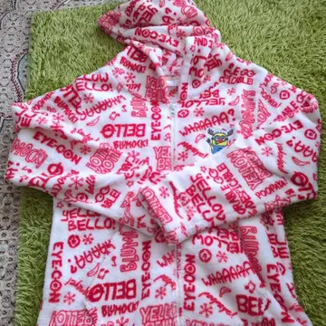 미니언 플리스 후드티