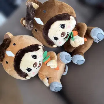 몬치치 망아지 빅 봉제 인형 약 40cm