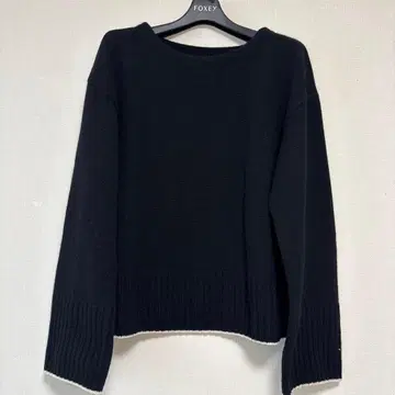 폭시 캐시미어 100% 라운지 니트