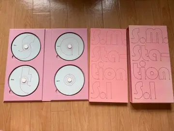 S.M. STATION S.I. 4장 세트 CD + 사진집