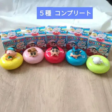 짱구는 못말려(크레용 신짱) 스키야 GOGO신짱 5종 컴플리트 세트