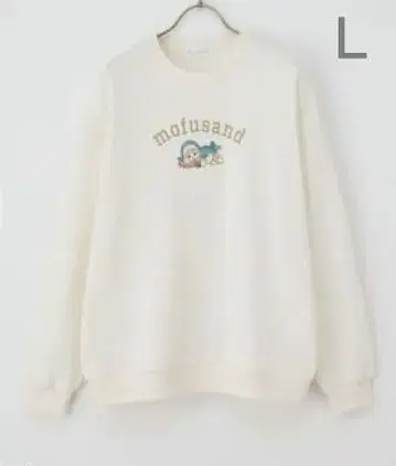 mofusand 긴팔 트레이닝복 오트밀 L