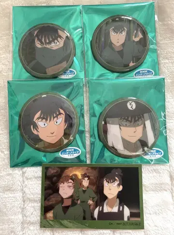 닌타마 란타로 캐릭터 배지 컬렉션 식만류삼랑 애니메이트 특전