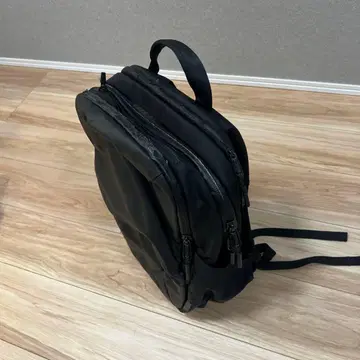 블랙 백팩 다기능 포켓 부착 AER