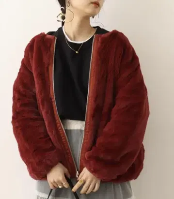 다이아 퀼트 x 보아 리버서블 자켓