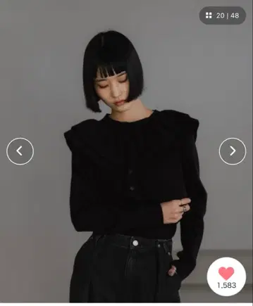 [ 미사용 새상품 ] 프릴 2P 니트 LS 577213