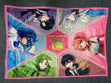 컬러풀 피치 담요