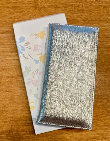 황궁 지갑 실버