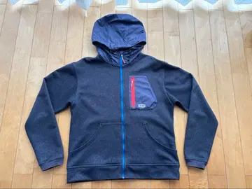 CHUMS 풀 집업 후드티 / 네이비