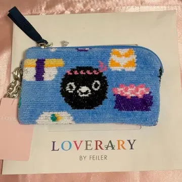 [택 포함] 페이러 도쿄 수박 스시 펭귄 카드 케이스 포함 파우치