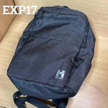 Millet EXP17 차콜 헤더 백팩 백팩 코듀라