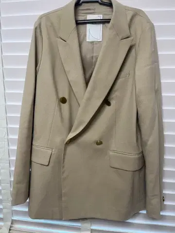 NOBLE 베이지 테일러드 자켓 38