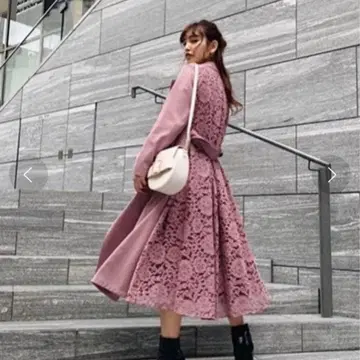 rienda 트렌치코트 레이스 백