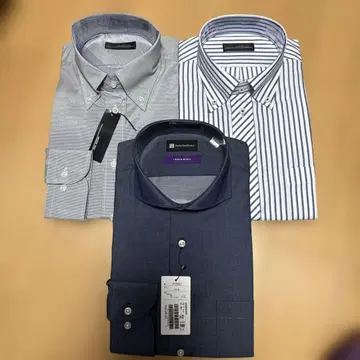 긴팔 셔츠 3종 세트