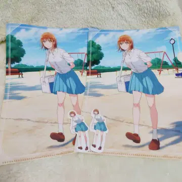 푸른상자 다이토 복권 클리어 파일 스티커 시카노 치나츠