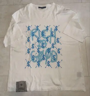 STUD MUFFIN 스터드마핀 화이트 T셔츠 달러 마크 디자인 3