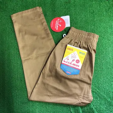 Cookman 쿠크만 스테디셀러 모델 셰프 팬츠 베이지 카키 XL