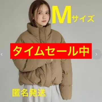 mysa closet 다나카 리나 스탠드 카라 자켓 M 베이지