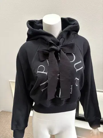 파투 PATOU 23AW 후드티 XS 블랙 23A-JE069-9995