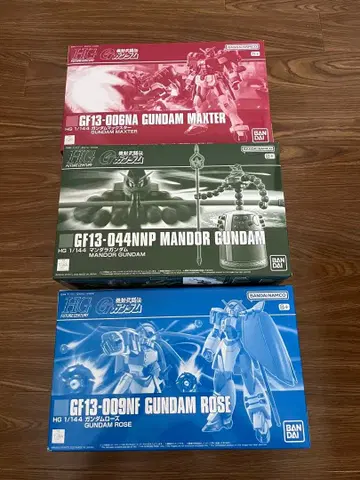 HG 건담 맥스터, 로즈, 만다라