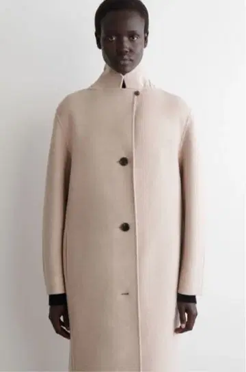 COS 코스 더블 페이스 울 코트 XXS