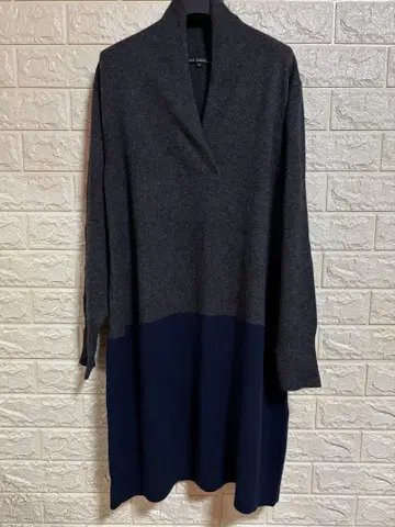 23구 긴팔 튜닉 그레이/네이비 44