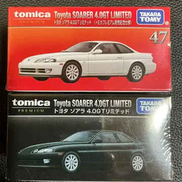 토미카 프리미엄 도요타 소아라 4.0GT 리미티드 보통 출시 기념 세트