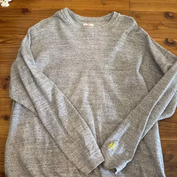 스트레치 플라이스 9.5oz 헴 리브 롱 슬리브 T셔츠 1