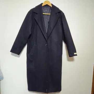 Re:EDIT 루즈핏 블랙 롱 코트