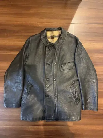 [레어 사이즈] 코르뷔지에 자켓 50s~60s 블랙 프랑스