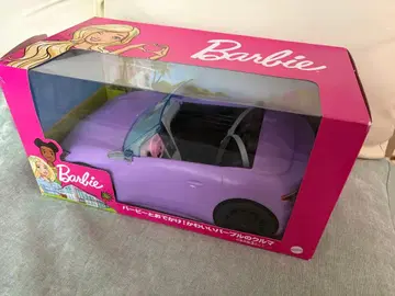 바비 보라색 오픈카