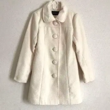 GLACIER 아이보리 롱 코트