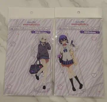 좀비랜드 사가 헤이세이 갸루 BIG 아크릴 스탠드 콘노 준코 미즈노 아이