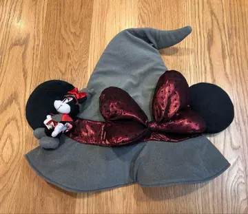 디즈니 미니 할로윈 마녀 팬캡 모자