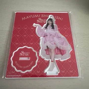 SWEET STEADY 스위스테 시라이시 마유미 아크릴 스탠드