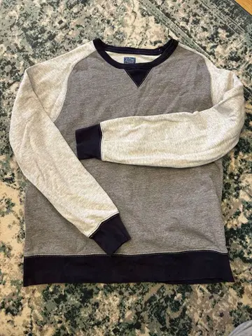 J.CREW 앞 V 빈티지 가공 트레이닝복 VINTAGE 크루넥