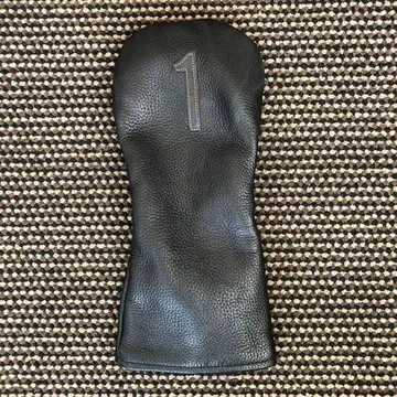 [ 레어품 ] VESSEL 베젤 가죽 골프헤드커버 드라이버 블랙