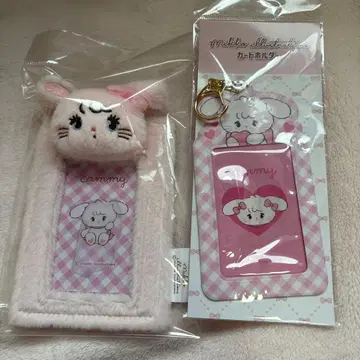 mikko 캐미 PVC 카드 케이스 봉제 인형 포함 카드 홀더