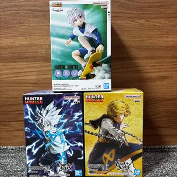 HUNTER x HUNTER 프라이스 피규어 3종 세트