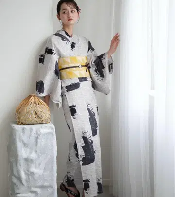 utatane 유카타 3종 세트 니코 앤티크 오리지널 일본 국내 염색