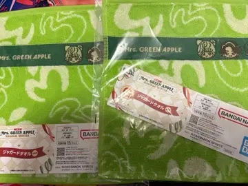 미세스 그린애플 제일복권 G상 타월 2장 세트