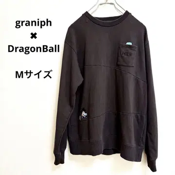 graniph 그라니프 맨투맨 드래곤볼 M 사이즈 블랙