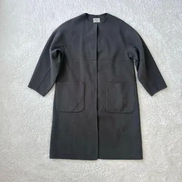 미사용급 IENA 논뮬 재밍 울 리버 코트 38