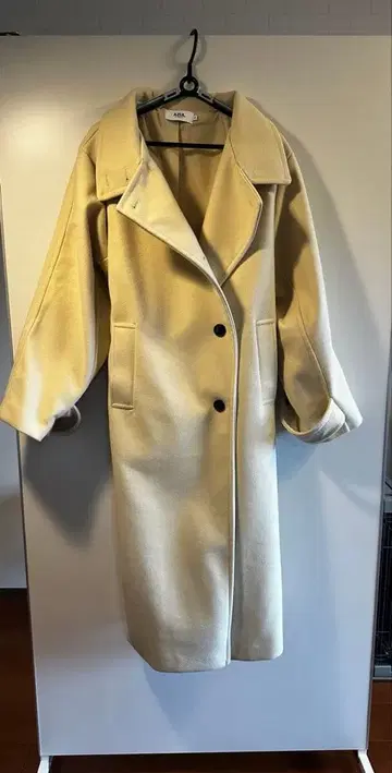 AZUL by MOUSSY 크림색 M 롱 코트