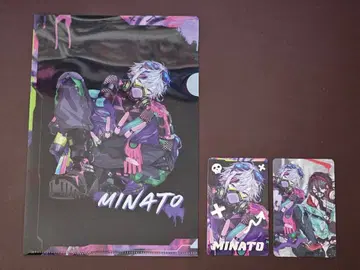 니지산지 후와 미나토 특전 미니 클리어 파일 + 사진풍 카드